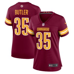 Percy Butler Washington Commanders  Women's Player Game Jersey - Burgundy