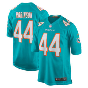 Chop Robinson Miami Dolphins 2024 Draft First Round Pick Player Game Jersey - Aqua