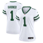 Ahmad Sauce Gardner New York Jets  Women's Legacy Player Game Jersey - White