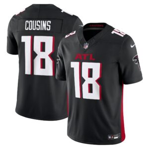 Atlanta Falcons Kirk Cousins #18 Black Vapor F.U.S.E. Limited Jersey