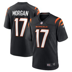 Stanley Morgan Cincinnati Bengals Player Game Jersey - Black
