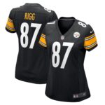 Justin Rigg Pittsburgh Steelers  Women's Game Player Jersey - Black
