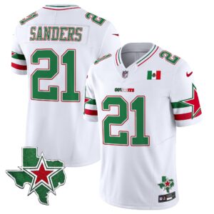 Deion Sanders # 21 2025 Dallas Cowboys Mexico Vapor Limited Jersey - All Stitched