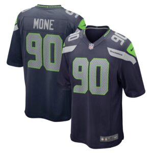 Bryan Mone Seattle Seahawks  Game Jersey - College Navy