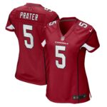 Matt Prater Arizona Cardinals  Women's Game Jersey - Cardinal