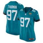 Nick Thurman Jacksonville Jaguars  Women's Home Game Player Jersey - Teal
