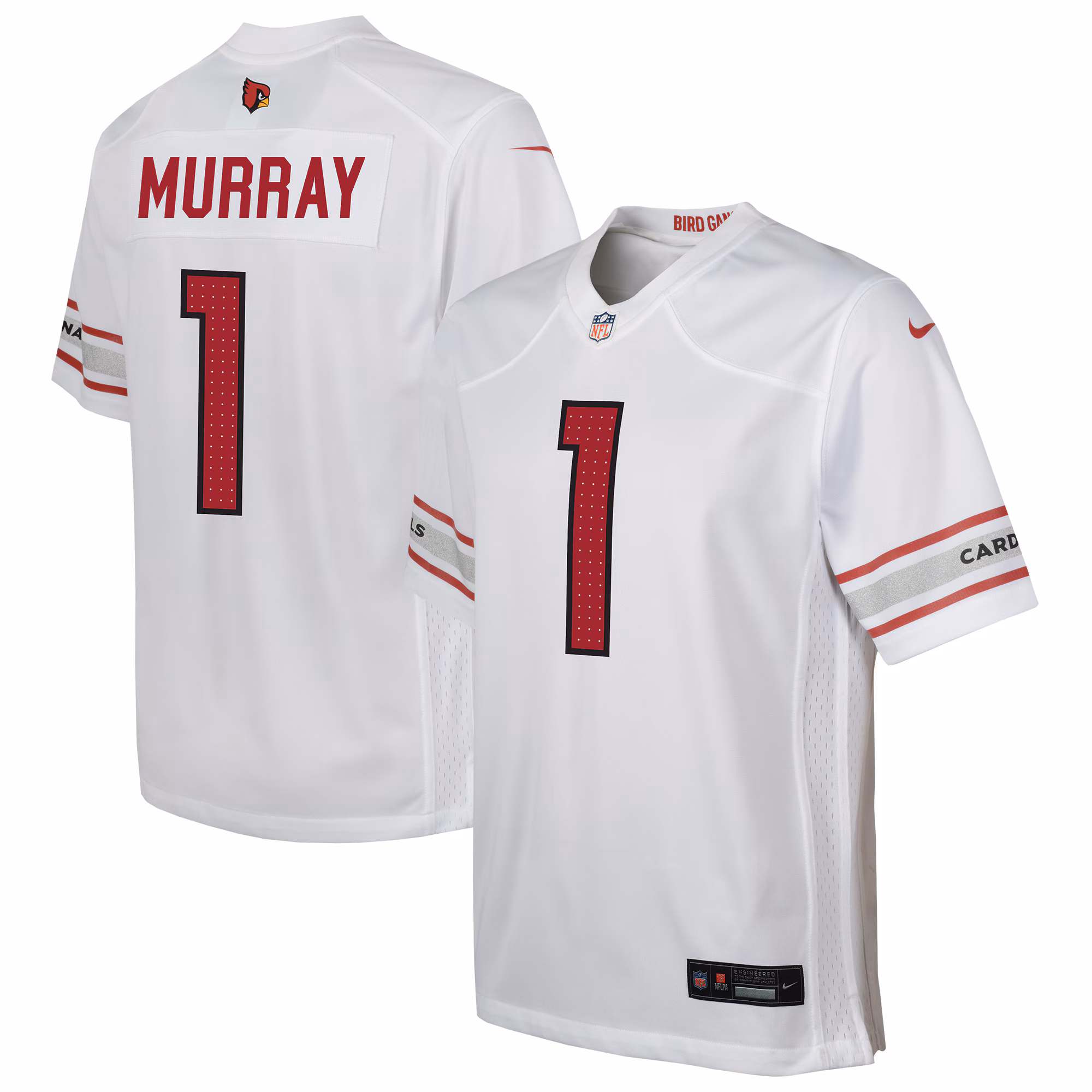 Kyler Murray Arizona Cardinals Youth Game Jersey - White - Image 7