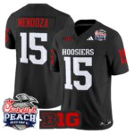 Fernando Mendoza #15 Ndiana Hoosiers IH 2026 Peach Bowl Vapor Limited Jersey - All Stitched