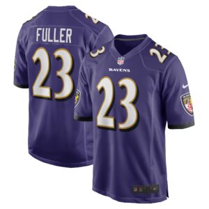 Kyle Fuller Baltimore Ravens  Game Player Jersey - Purple