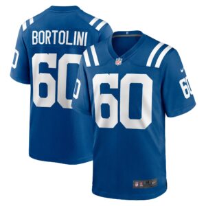 Tanor Bortolini Indianapolis Colts Game Jersey -  Royal