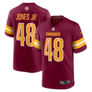 Andre Jones Jr. Washington Commanders  Team Game Jersey - Burgundy