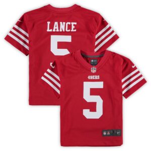 Trey Lance San Francisco 49ers  Preschool Game Jersey - Scarlet