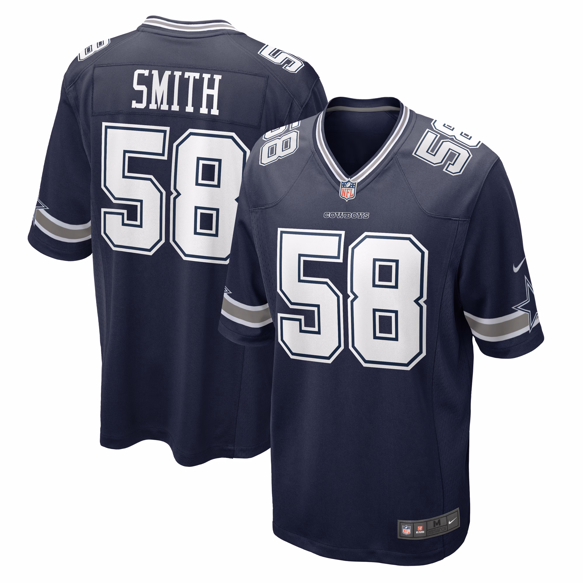 Mazi Smith Dallas Cowboys 2023 Draft First Round Pick Game Jersey - Navy