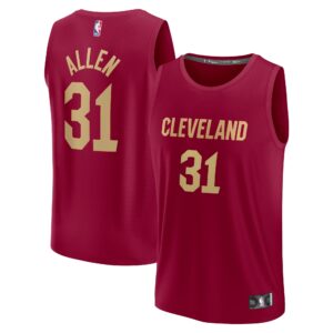 Jarrett Allen Cleveland Cavaliers  Fast Break Replica Jersey - Icon Edition - Red
