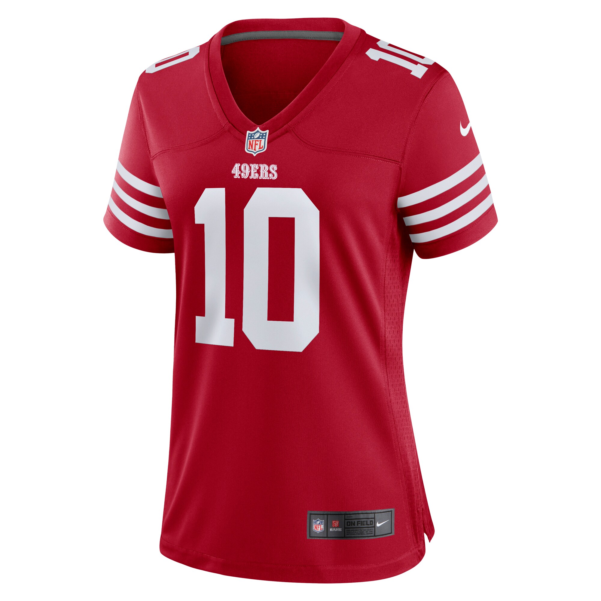 Zane Gonzalez San Francisco 49ers Women's Game Jersey - Scarlet - Image 2