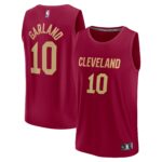 Darius Garland Cleveland Cavaliers  Youth 2021/22 Fast Break Player Jersey Wine - Icon Edition