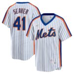 Men's New York Mets Tom Seaver  White Home Cooperstown Collection Player Jersey