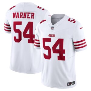Fred Warner San Francisco 49ers  Vapor F.U.S.E. Limited Jersey - White