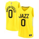 Talen Horton-Tucker Utah Jazz  Youth Fast Break Player Jersey - Icon Edition - Yellow
