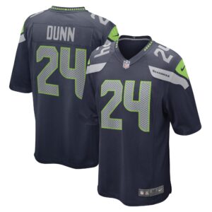 Isaiah Dunn Seattle Seahawks  Game Player Jersey - College Navy