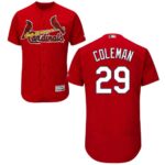St. Louis Cardinals #29 Vince Coleman Red Flexbase Collection Stitched Jersey