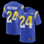 Royce Freeman Los Angeles Rams  Game Jersey - Royal