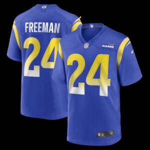Royce Freeman Los Angeles Rams  Game Jersey - Royal