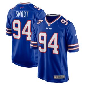 Dawuane Smoot Buffalo Bills Game Jersey -  Royal