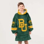 Kid #1 Baylor Football Unisex Blanket Hoodie