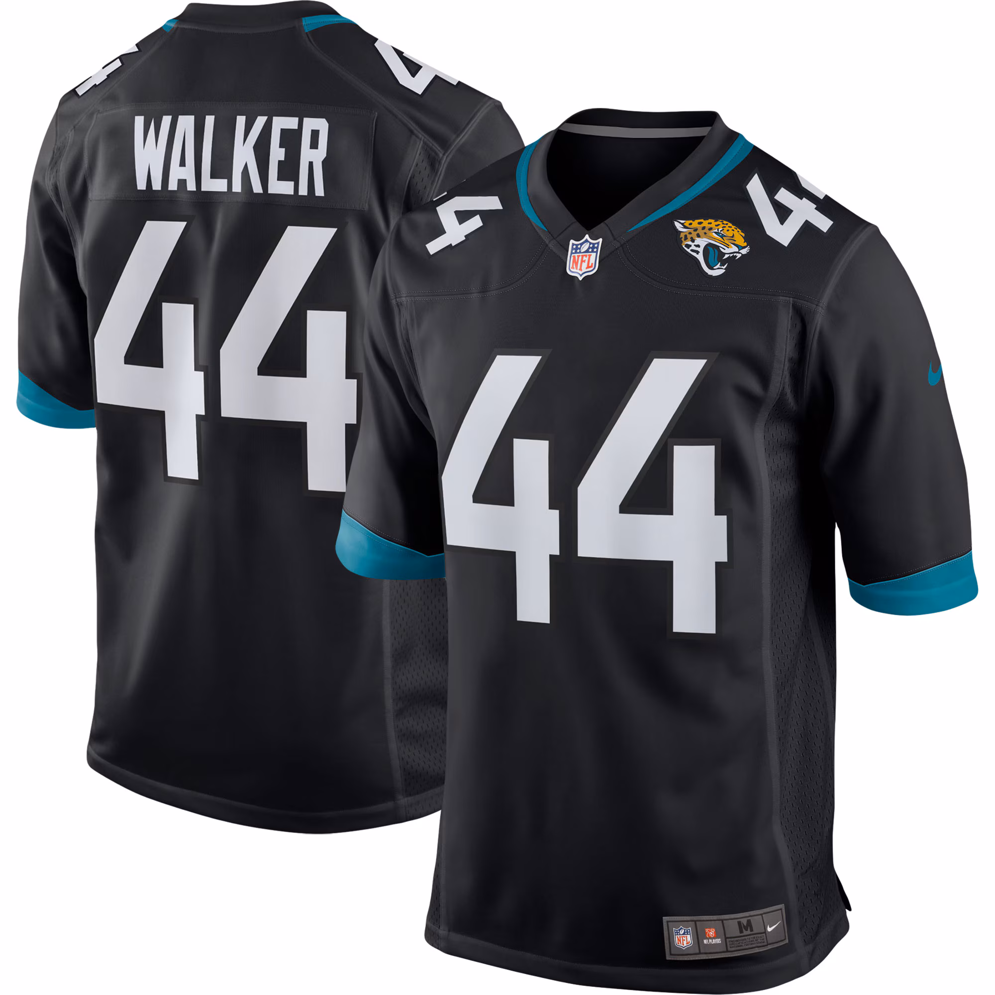 Travon Walker #44 Jacksonville Jaguars Player Game Jersey - Black