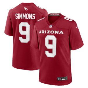 Isaiah Simmons Arizona Cardinals  Game Player Jersey - Cardinal