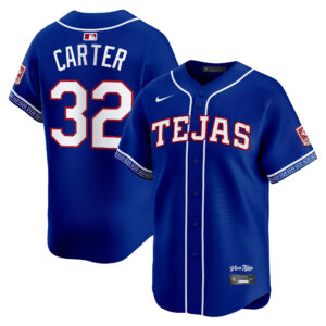 Evan Carter #32 Texas Rangers 2026 City Connect Vapor Premier Limited Jersey - All Stitched