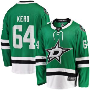 Tanner Kero Dallas Stars Home Breakaway Player Jersey - Kelly Green