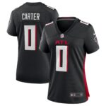 Lorenzo Carter Atlanta Falcons Women's Game Player Jersey - Black