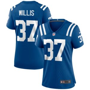 Khari Willis Indianapolis Colts  Women's Game Jersey - Royal