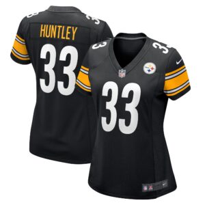 Jason Huntley Pittsburgh Steelers  Women's Game Player Jersey - Black