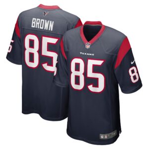 Pharaoh Brown Houston Texans  Game Jersey - Navy