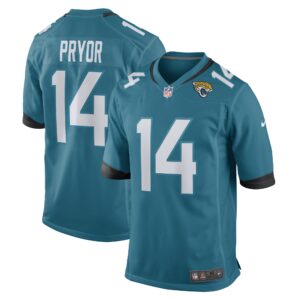 Kendric Pryor Jacksonville Jaguars  Game Player Jersey - Teal