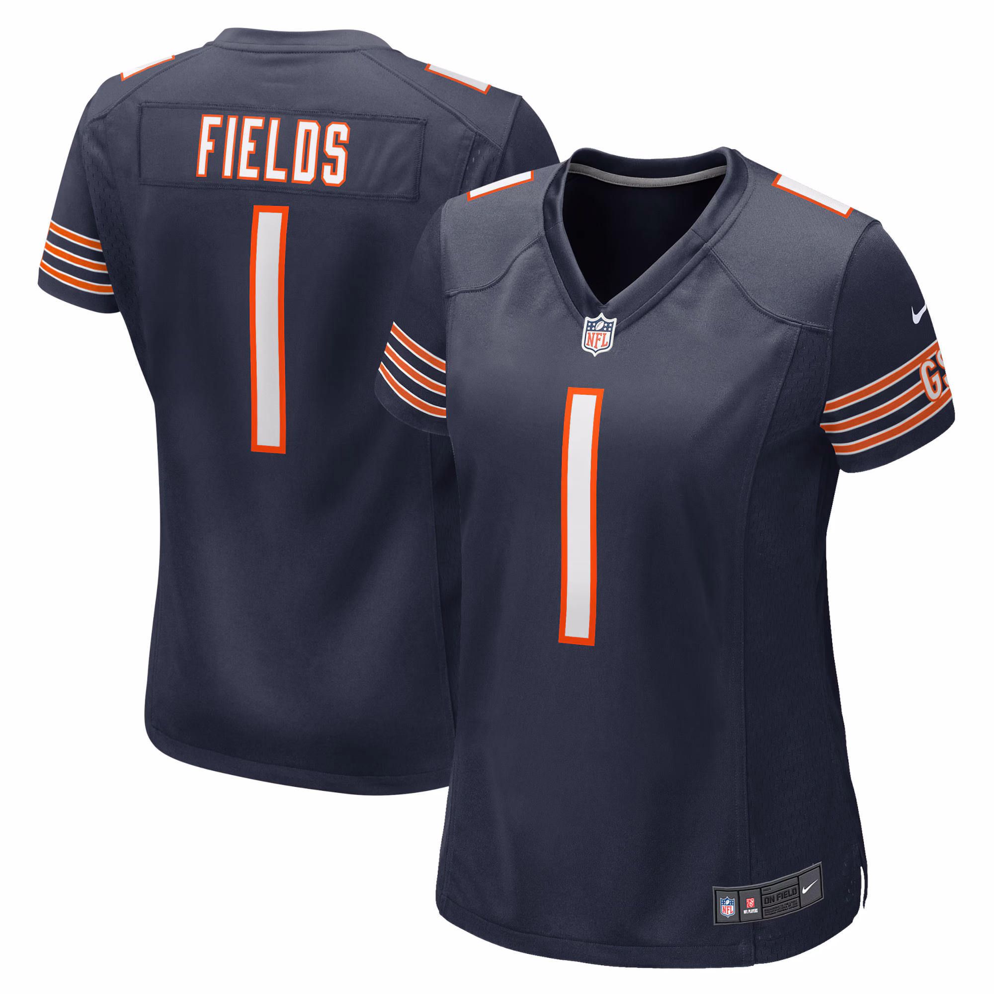 Justin Fields Chicago Bears Women's Player Jersey - Navy