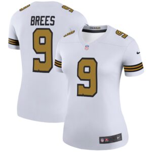 Drew Brees New Orleans Saints Women's Color Rush Legend Jersey - White