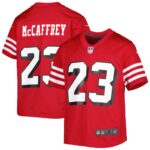 Christian McCaffrey San Francisco 49ers Youth Game Jersey - Scarlet