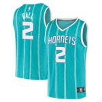 LaMelo Ball Charlotte Hornets  2020 Draft First Round Pick Fast Break Replica Jersey Teal - Icon Edition