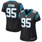 Derrick Brown Carolina Panthers  Women's Game Jersey - Black