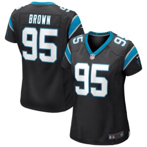 Derrick Brown Carolina Panthers  Women's Game Jersey - Black