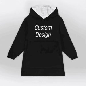 Adult Custom Blanket Hoodie