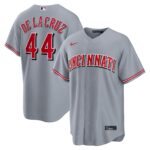 Cincinnati Reds Elly De La Cruz #44 Gray Road Replica Jersey