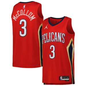 CJ McCollum 2022/23 New Orleans Pelicans  Unisex Swingman Jersey - Statement Edition - Red