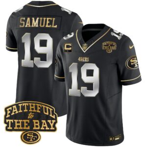 Deebo Samuel # 1 San Francisco 49ers Faithful To The Bay Patch Vapor Limited Jersey V8 - All Stitched
