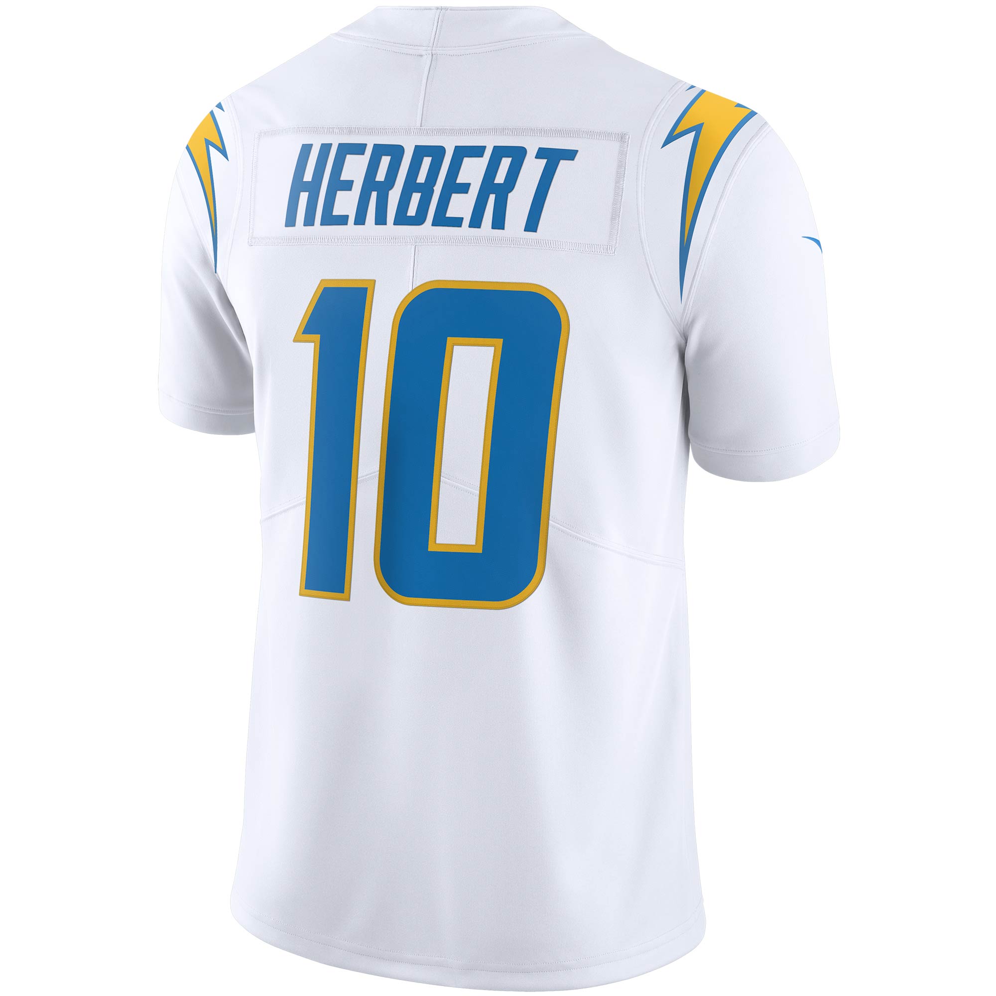 Justin Herbert Los Angeles Chargers Vapor Limited Jersey - White - Image 3