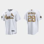 Men's St. Louis Cardinals #28 Nolan Arenado 2022 All-Star Game Cool Base Jersey - White